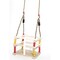 Playberg Wooden Baby Swing with Hanging Ropes, for Babies and Toddlers